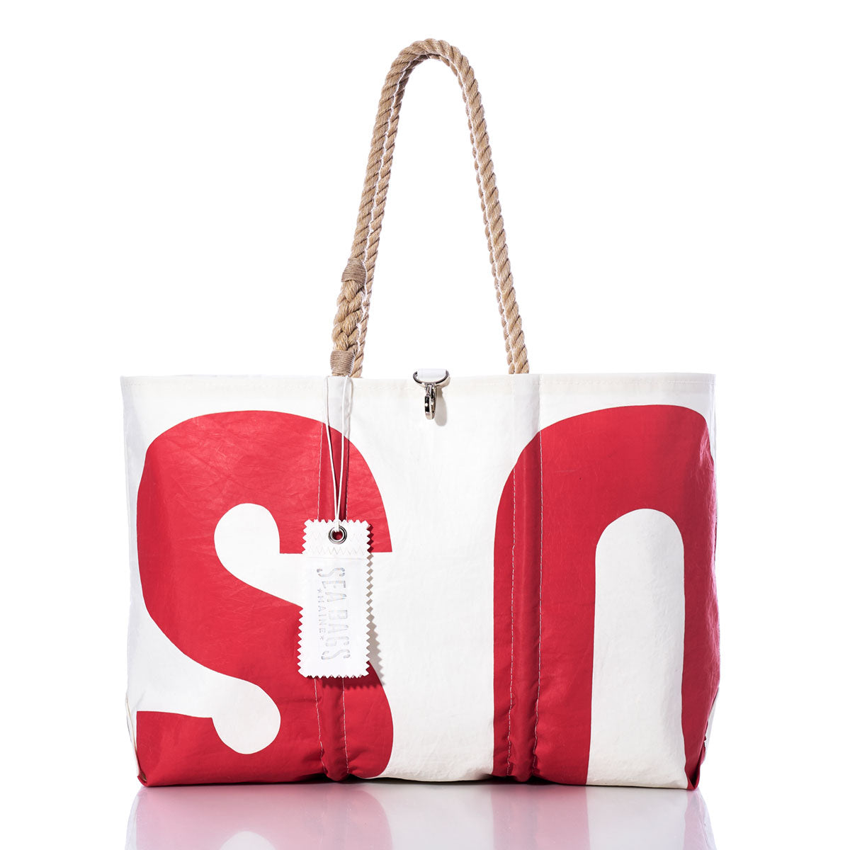 Vintage Red US Large Tote