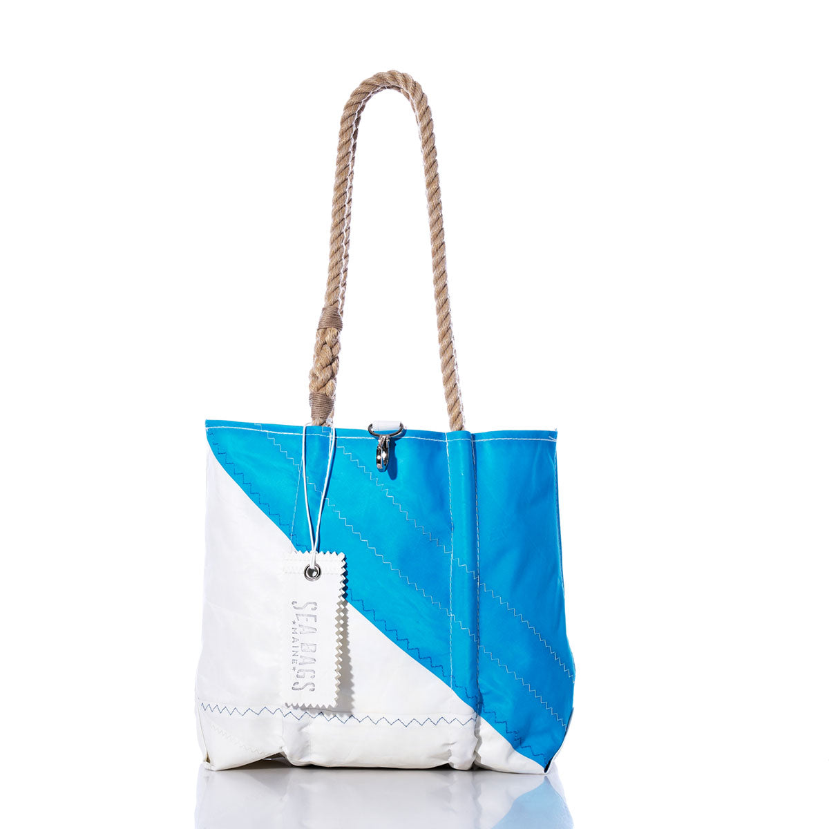 Vintage Blue and White Handbag