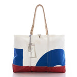 Vintage Blue 5 Ogunquit Beach Tote