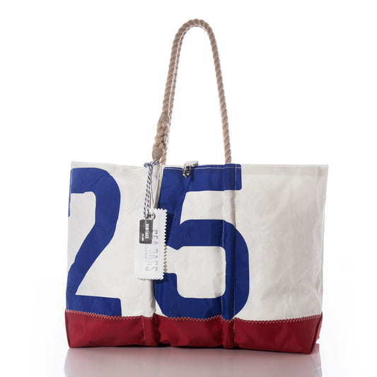 Vintage Blue 25 Ogunquit Beach Tote