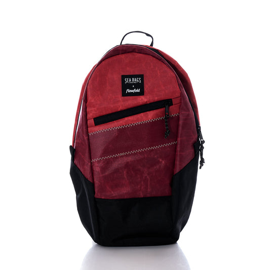 Vintage Crew Orange and Maroon Backpack