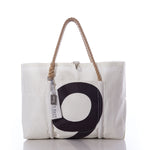 Vintage Black 6 Wharf Tote