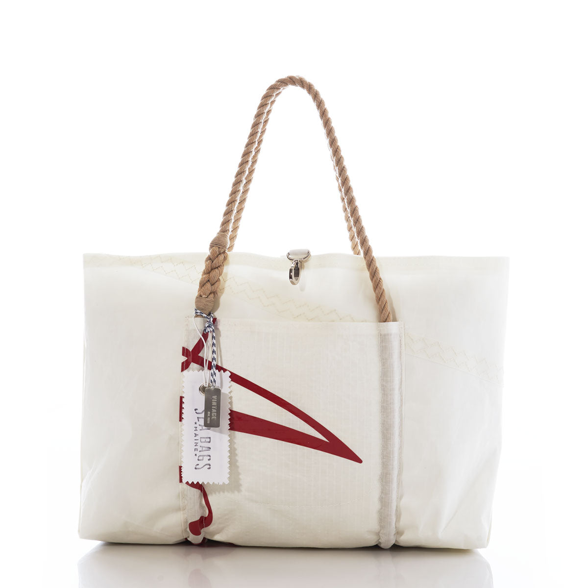 Vintage Red Acordi Wharf Tote