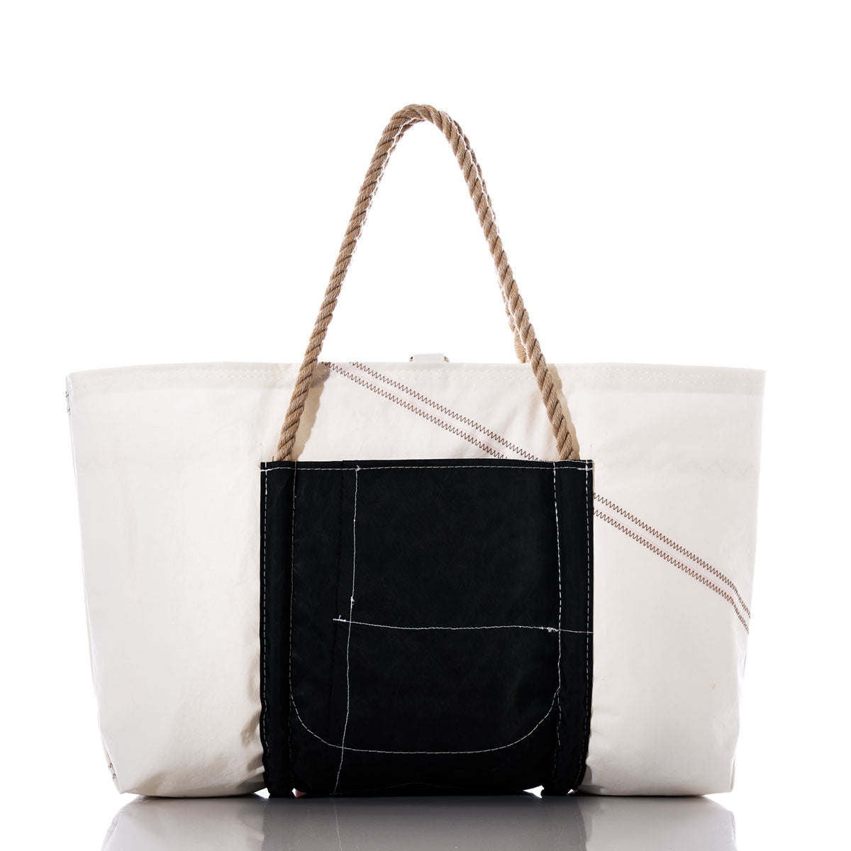 Vintage Red and Black Wharf Tote Alternate View