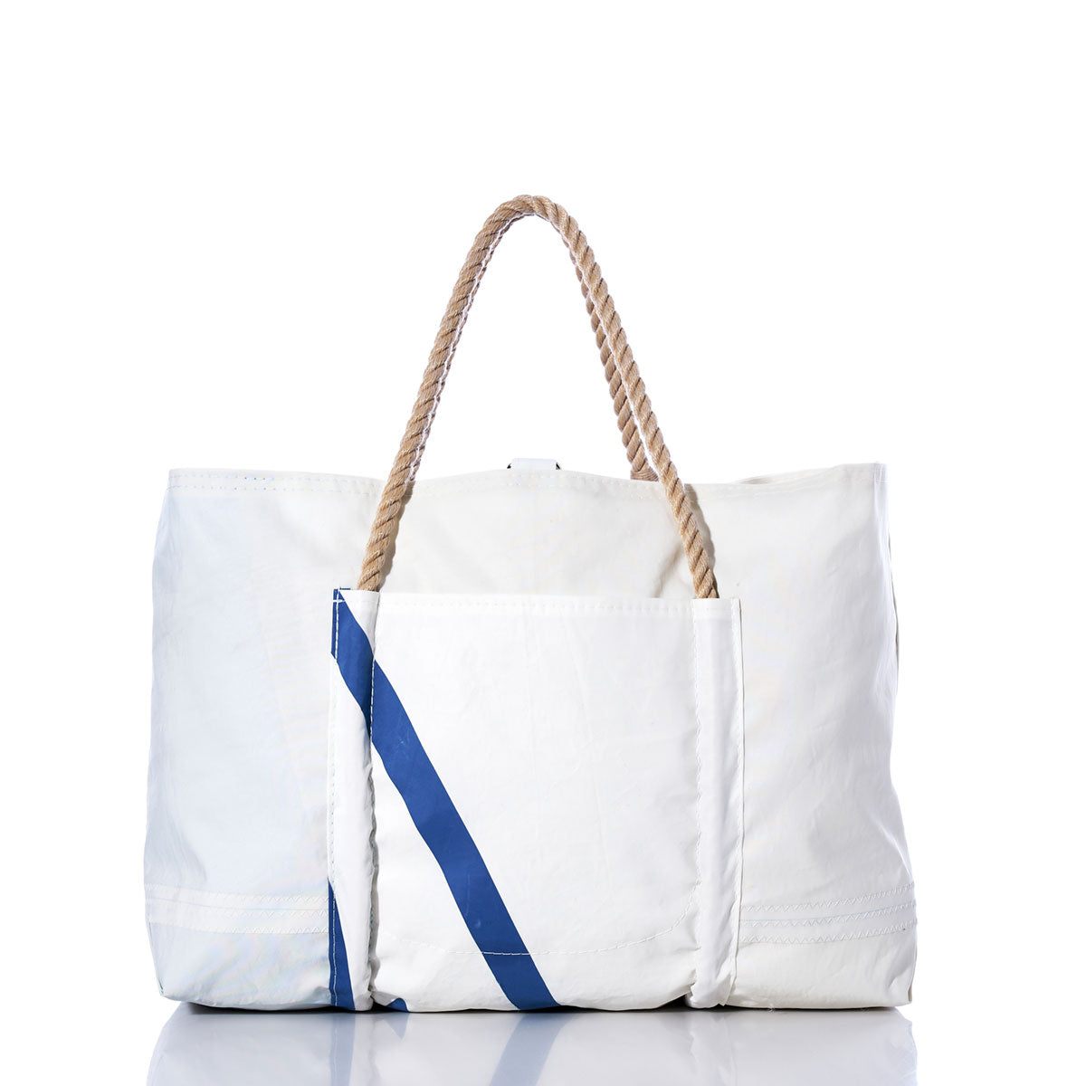 Vintage Coastal Mountain Wharf Tote Alternate View