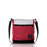 Vintage Red and White Medium Voyager Crossbody