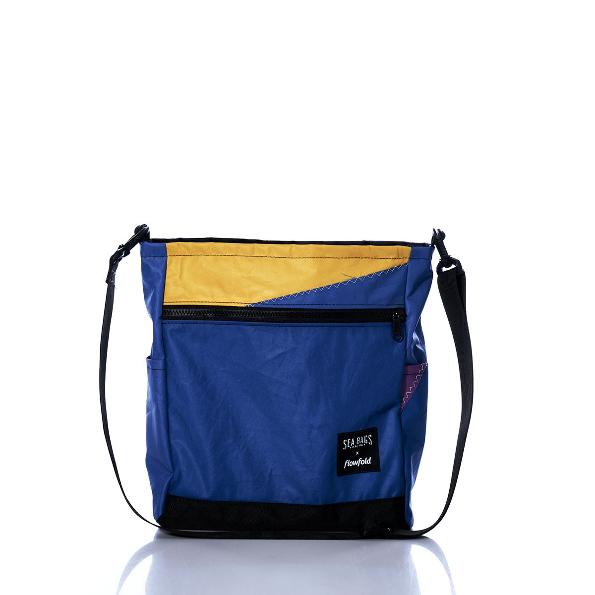 Vintage Blue Multicolor Medium Voyager Crew Crossbody