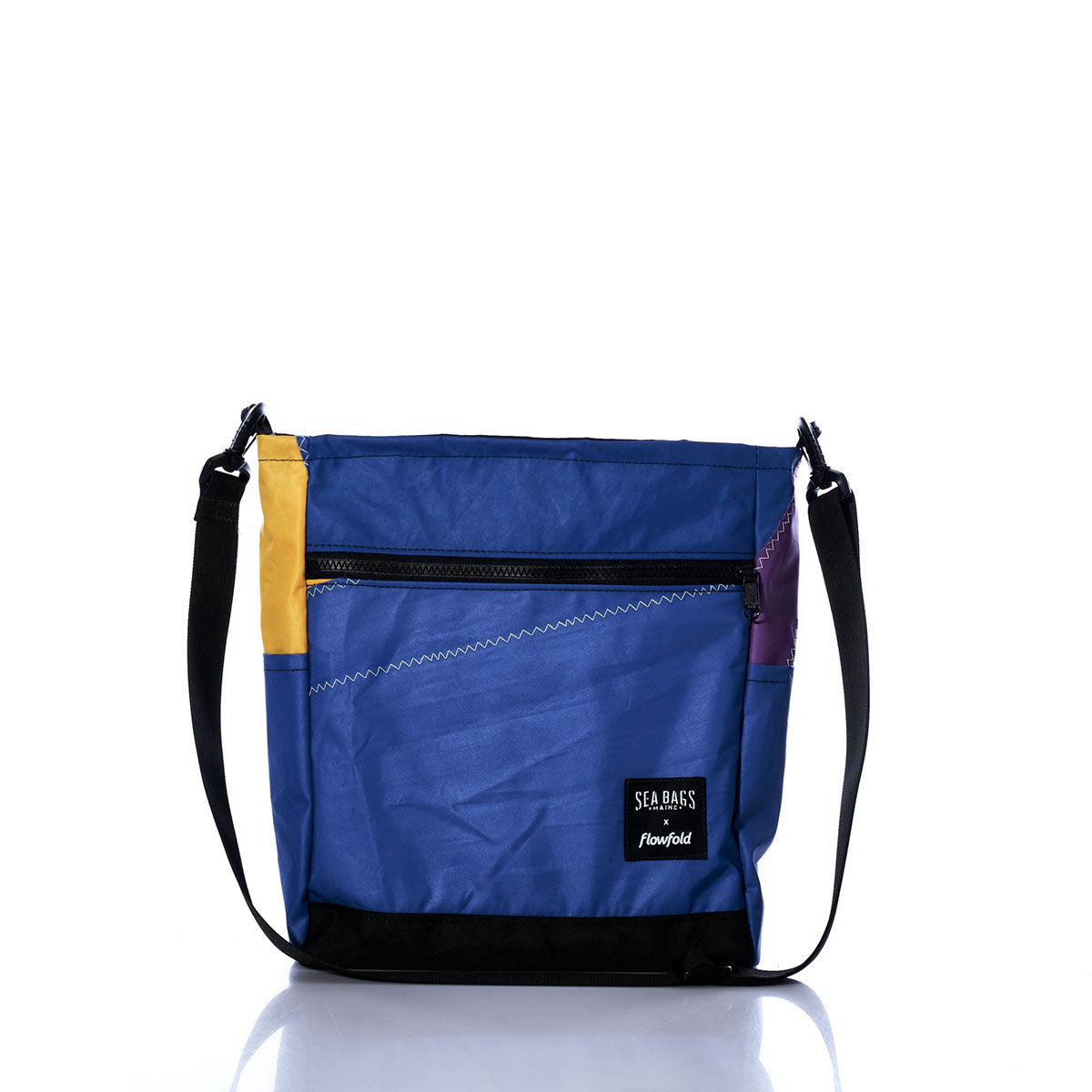 Vintage Bllue Multicolor Medium Voyager Crew Crossbody