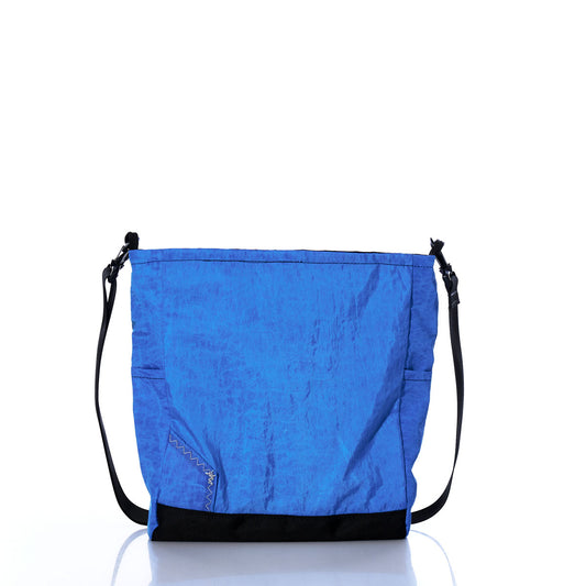 Vintage Blue and Yellow Medium Voyager Crew Crossbody Alternate Image 1