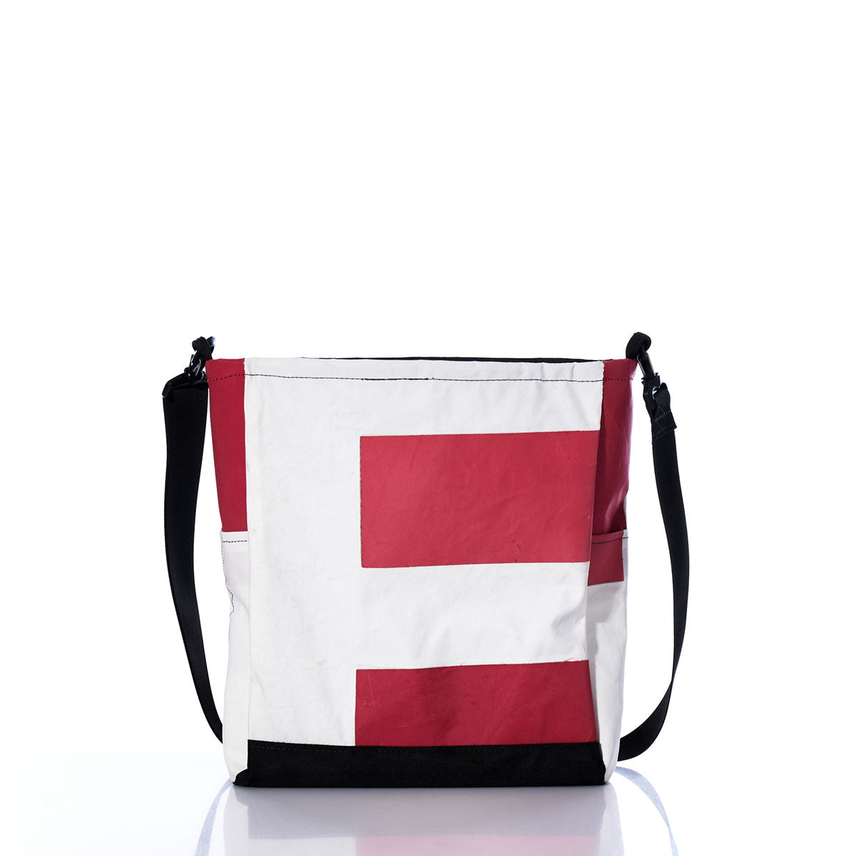 Vintage Red Stripe Medium Voyager Crew Crossbody Alternate Image 1