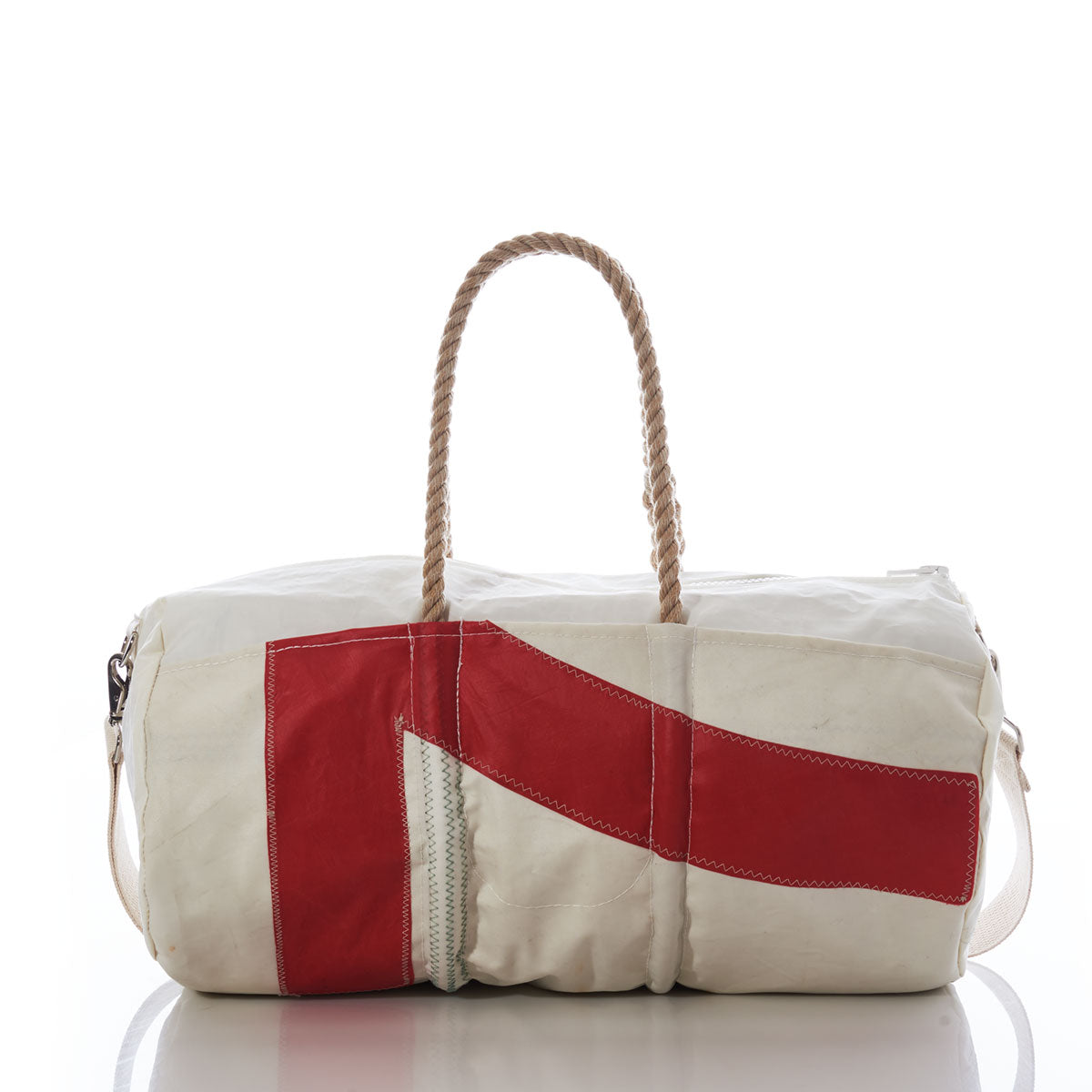 Vintage Red 37 Duffel Alternate View