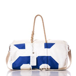 Vintage Blue 3 Duffel