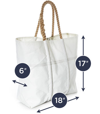 tote bag size