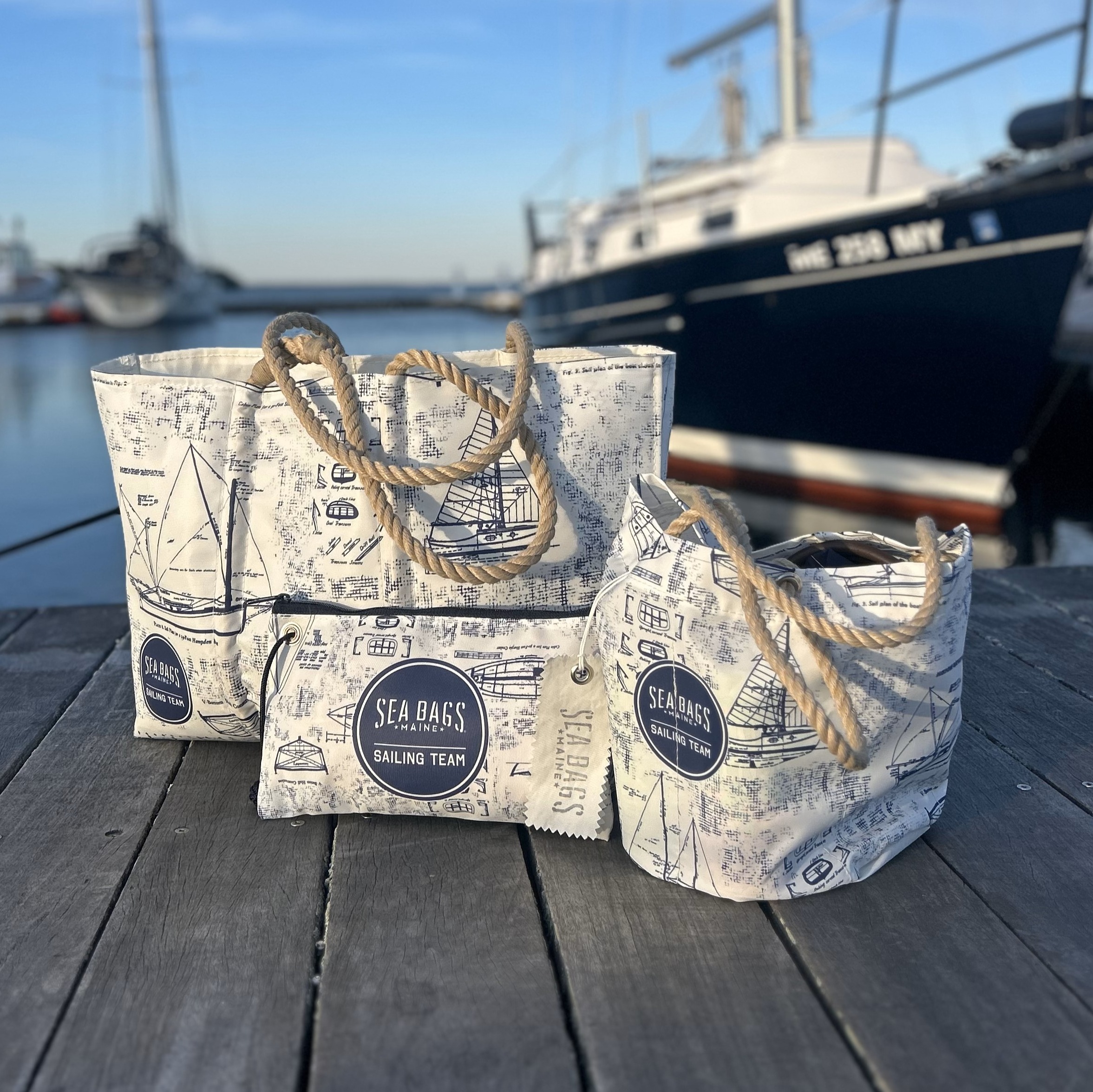 sea bags sailing team 2025 totes and bags