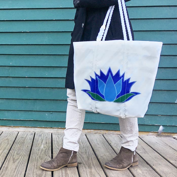 Customer Custom Lotus Tote