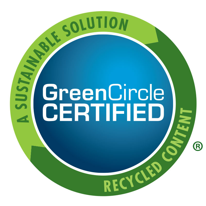 GreenCircle Certified for Recycled Content