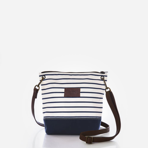Chebeague Stripe Crossbody