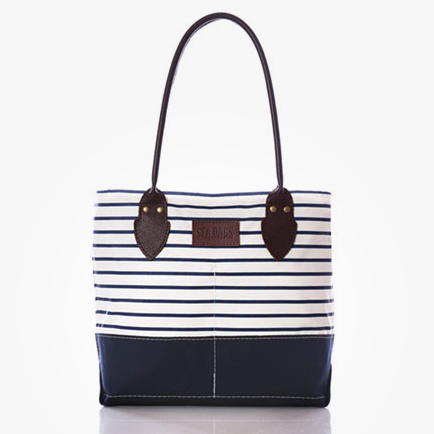 NEW Navy Stripe Chebeague Handbag