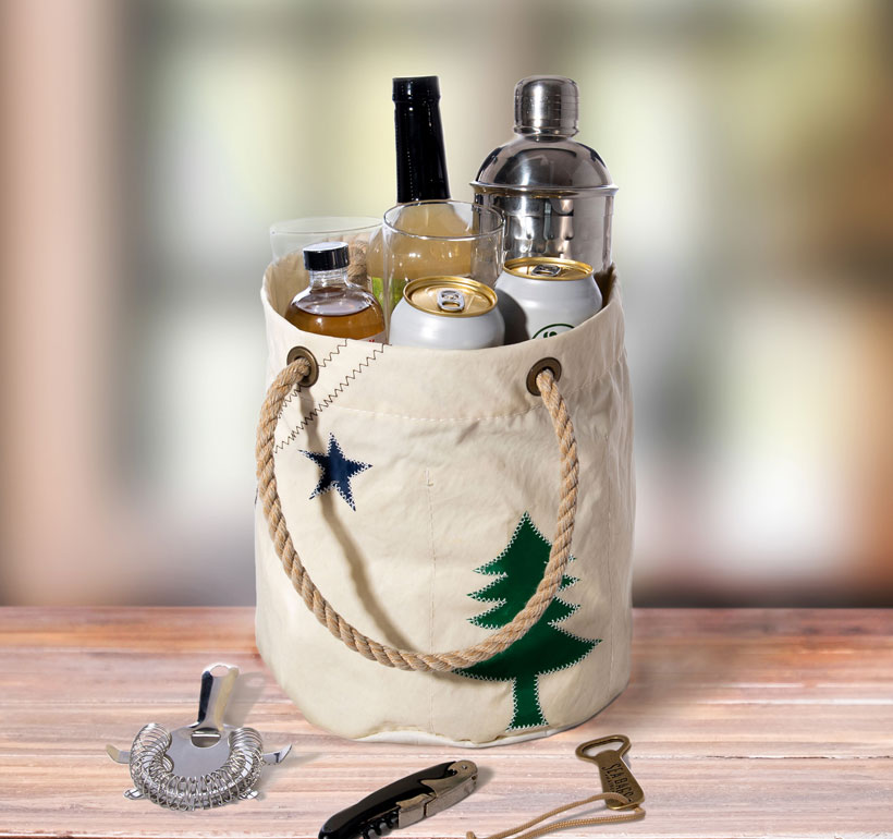 Maine Bicentennial Beverage Bucket Bag