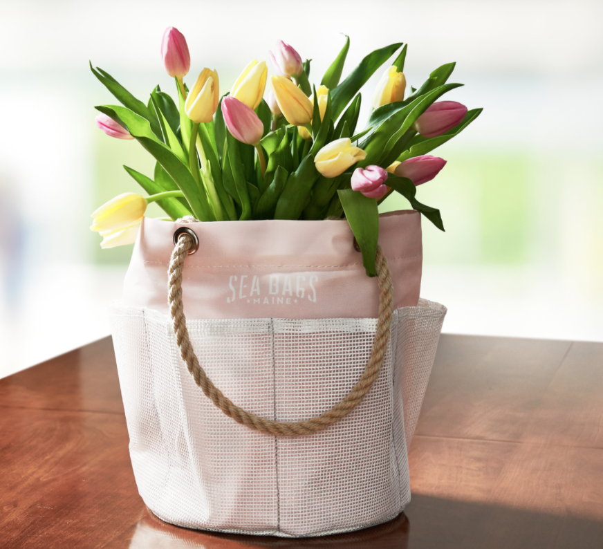 Sea Bags Bucket Bag with Tulips