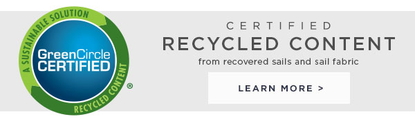GreenCircle Certified. Our tote bags and bucket bags are made from certified recycled material - Learn More