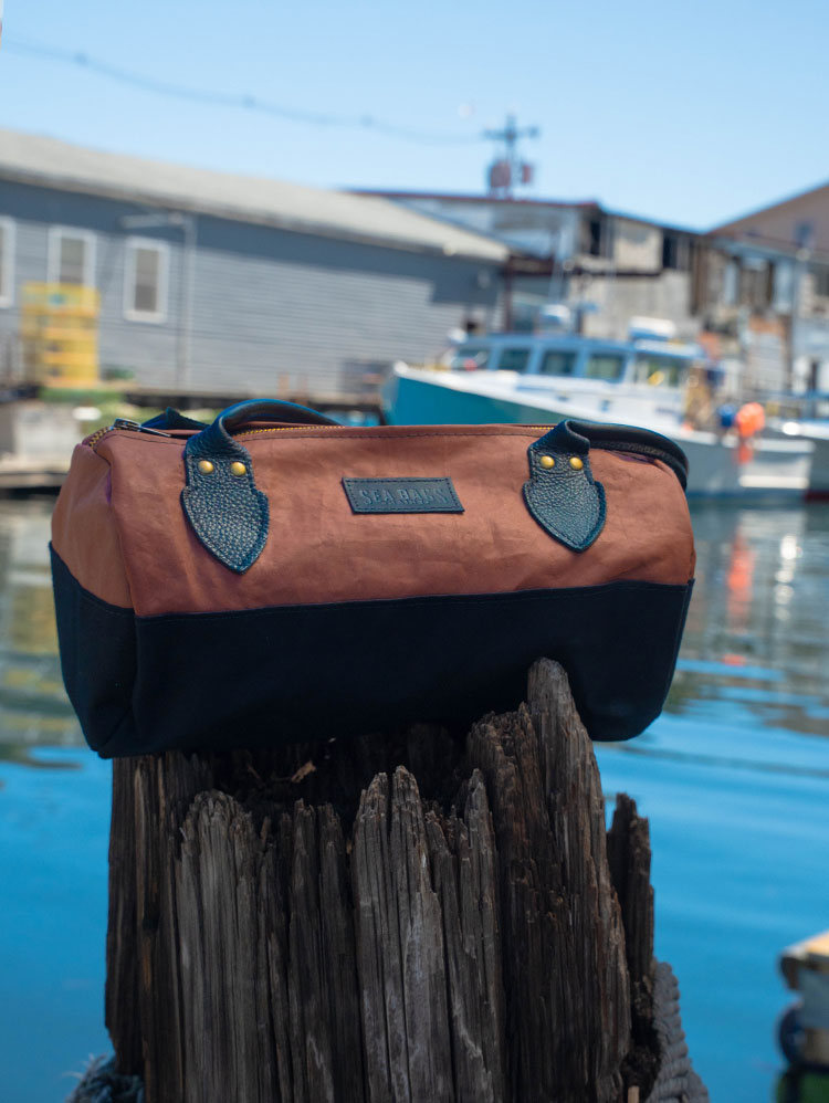 NEW Heritage Tanbark Baguette on a pier near fishing boats