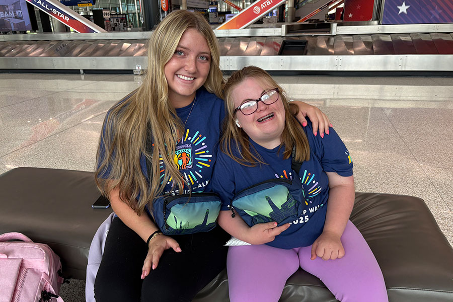 Sami and Brooke sitting together
