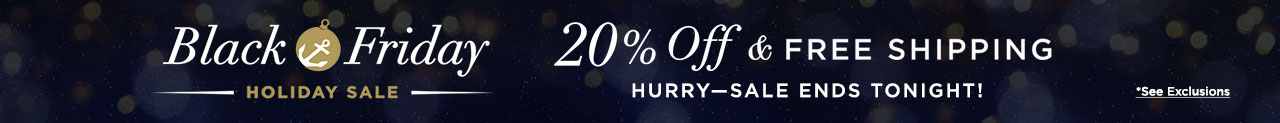 20% OFF plus Free Shipping
