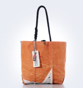 Auction Orange Star Tote