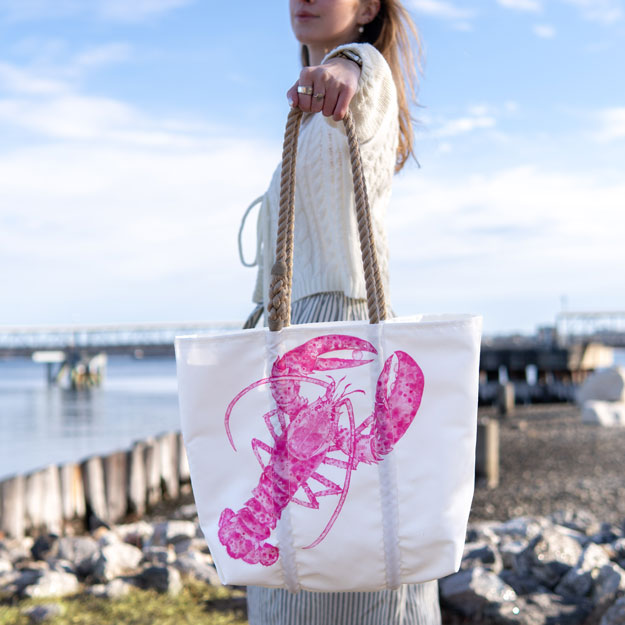 Cure Pink Lobster Medium Tote