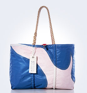Auction Blue Waves Tote