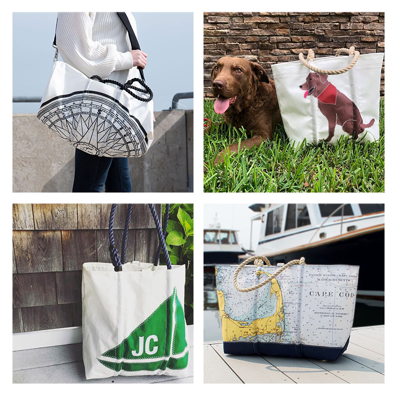 Sea Bags  Custom Design Ogunquit Beach Tote