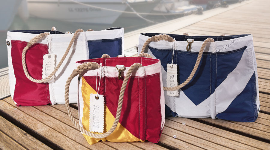 NEW Vintage Signal Flag Totes
