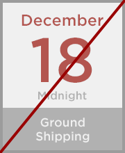 Ground Shipping Cutoff December 18
