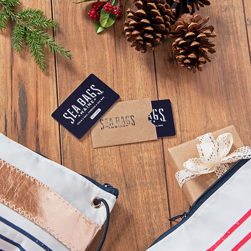 sea bags sustainable gift card