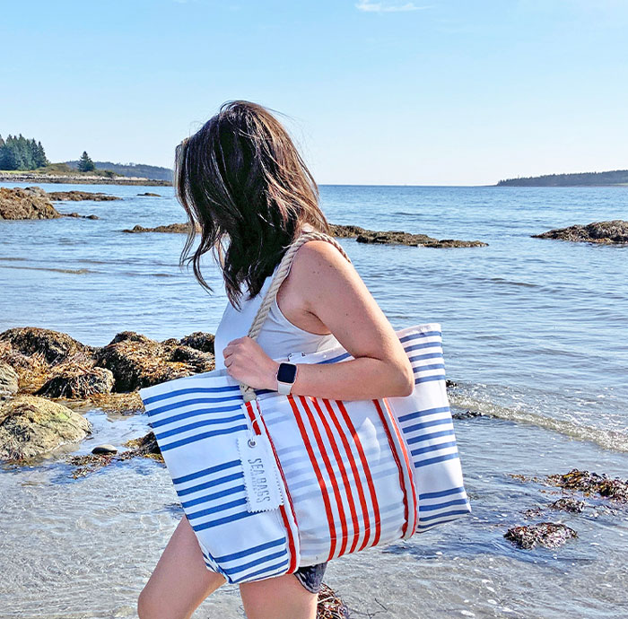 New Striped Totes for Summer