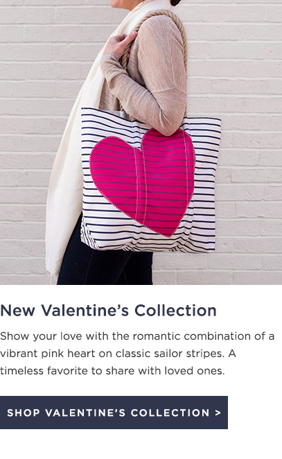 Shop New Valentine's Collection in Sailor Stripes