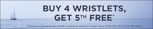 Buy 4 Wristlets Get the 5th FREE