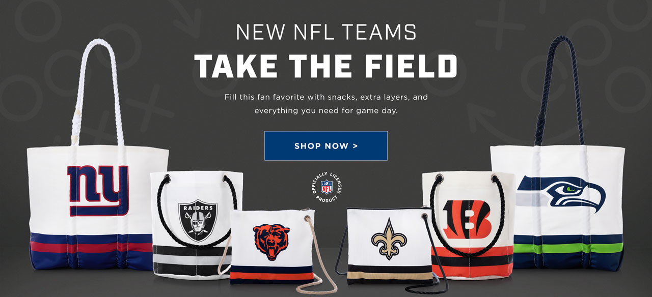 New NFL Teams take the field - Shop NFL Collection