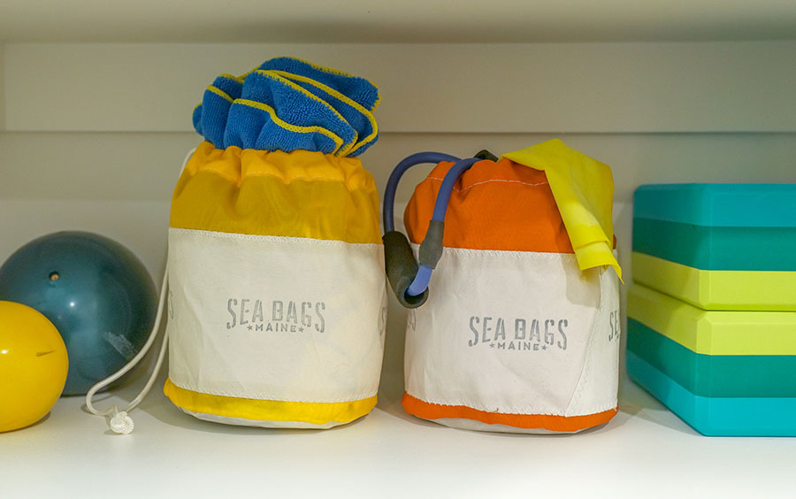 Ditty Bags for keeping small gym supplies