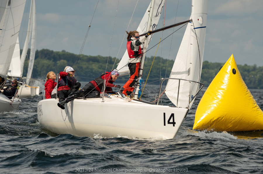 Sea Bags Sailing Team Race Action