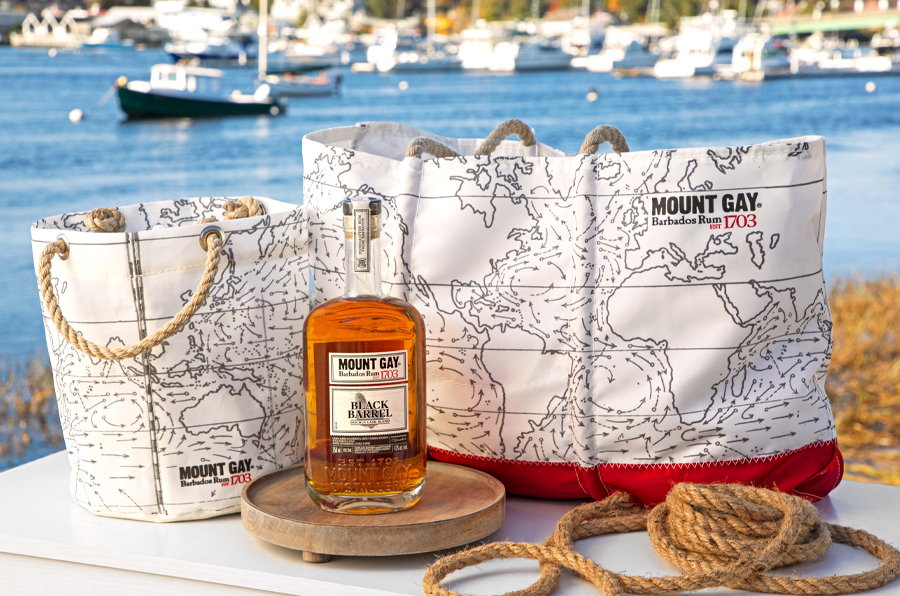 Mount Gay Rum + Sea Bags