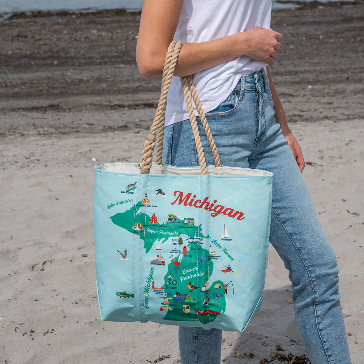Recycled Canvas Duck Bag | Hygge Supply | Northern Michigan