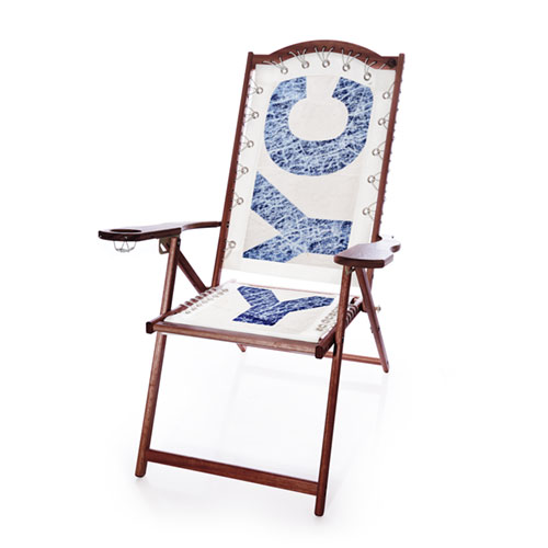 Vintage Blue YYC Lounge Chair