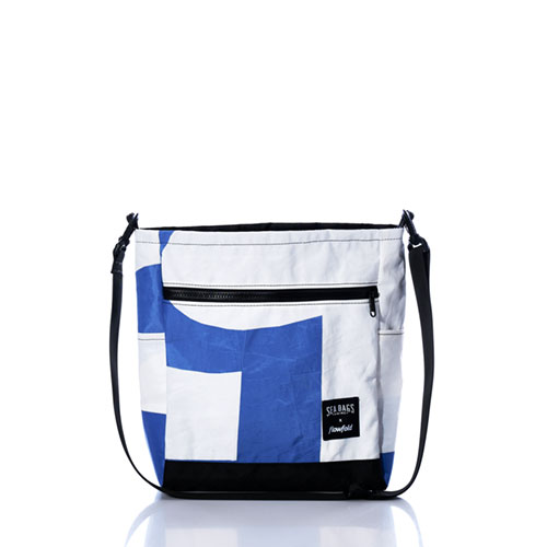 Vintage Blue 5 Medium Voyager Crew Crossbody
