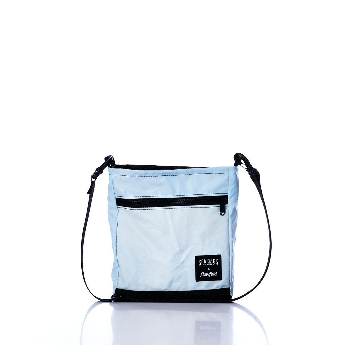 Vintage Light Blue Small Voyager Crew Crossbody