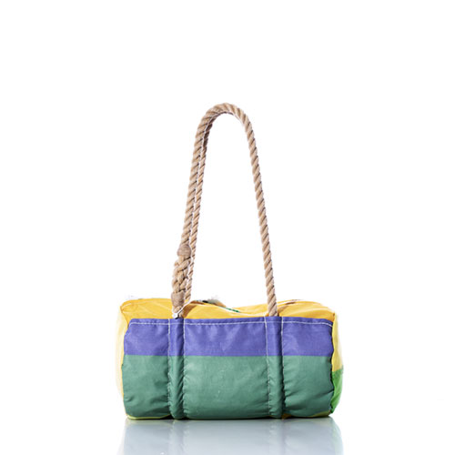 Vintage Rainbow Baguette Bag