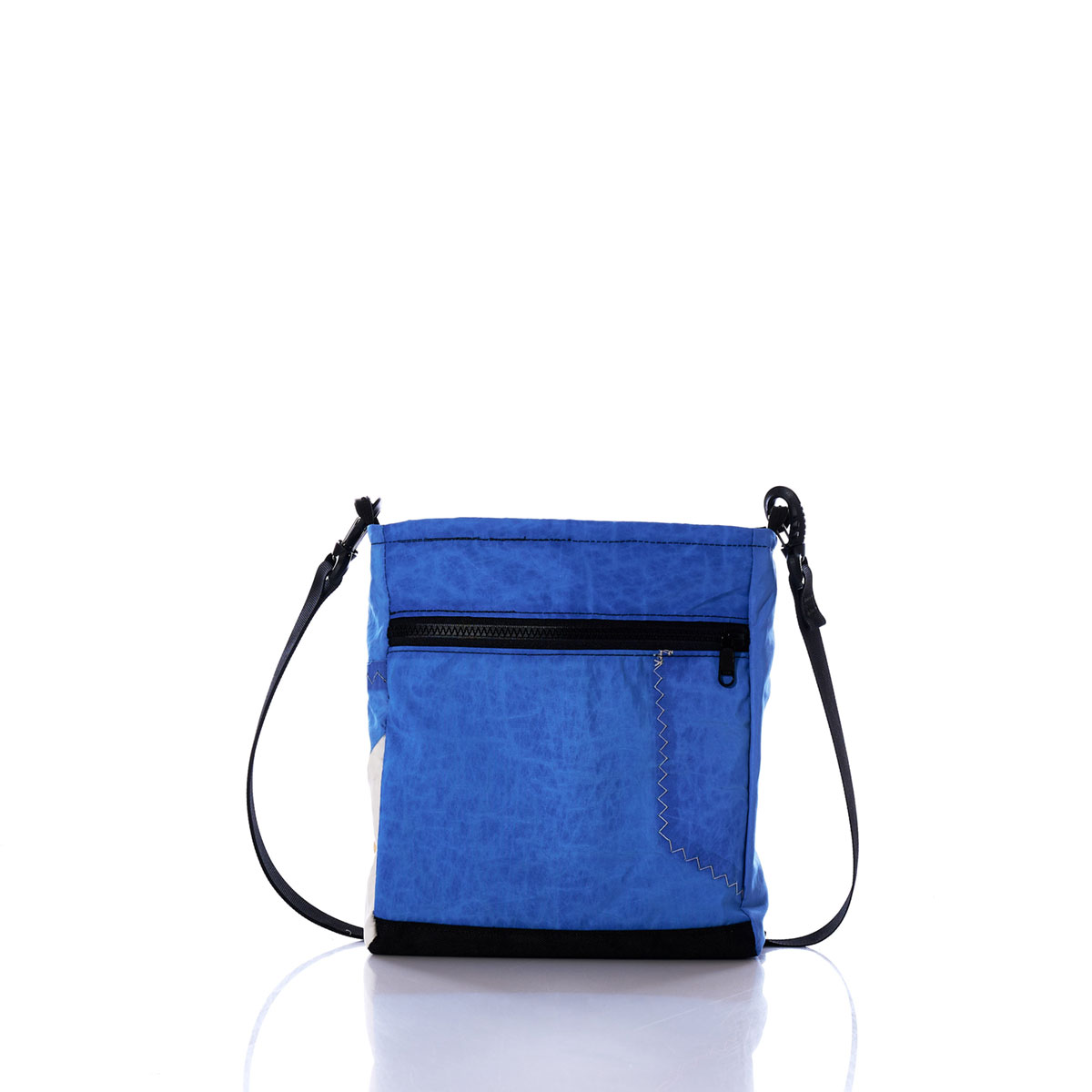 Vintage Blue and White Small Voyager Crew Crossbody