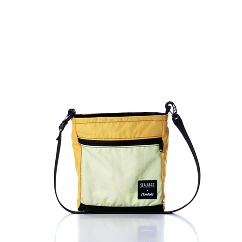 Vintage Yellow Small Voyager Crew Crossbody
