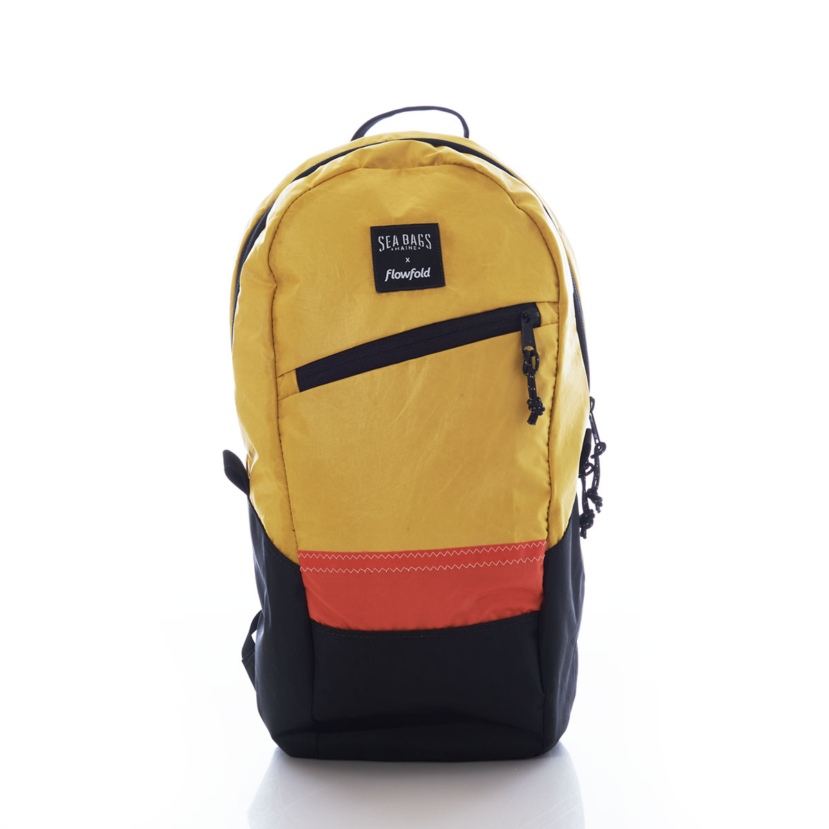 Vintage Crew Yellow Orange Stripe Backpack